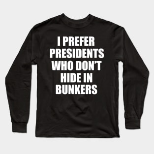 Dump trump Long Sleeve T-Shirt